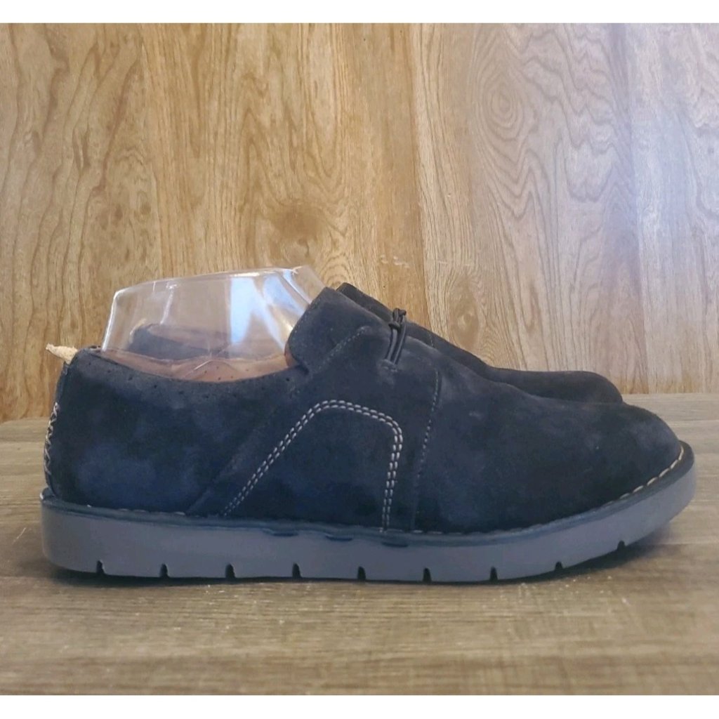 Clarks Artisan Unstructured Un Ava Slip On Loafers Womens Size 9.5 Navy